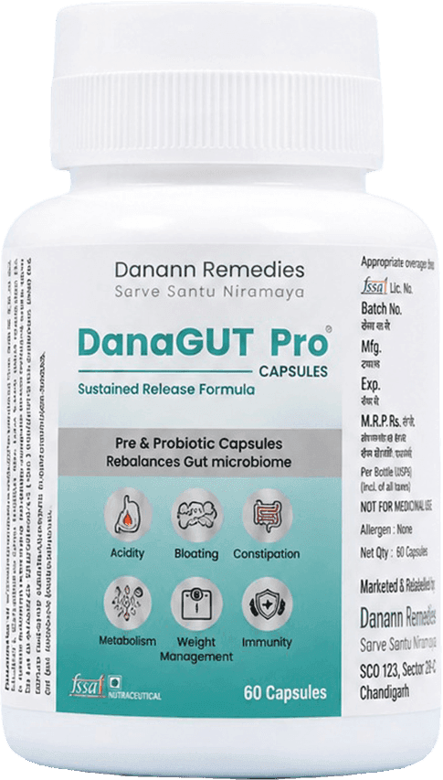 DanaGUT Pro - Pre & Probiotic Capsules
