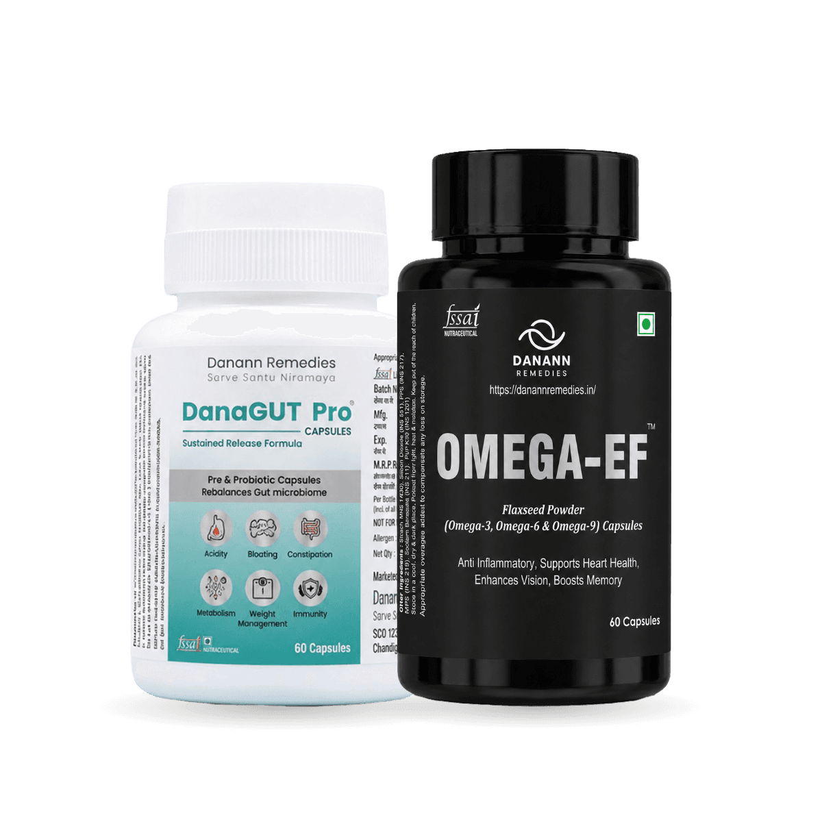 Gut & Omega - Probiotic and Vegan Omega 3-6-9