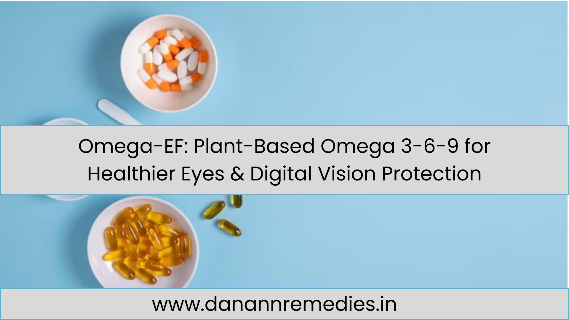 Vegetarian Omega 3 capsules